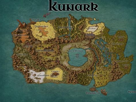 EverQuest Ruins of Kunark Cloth Map 